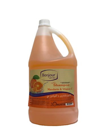Bonjour Hair Shampoo 3.78 L Mandarin & Vitamin C